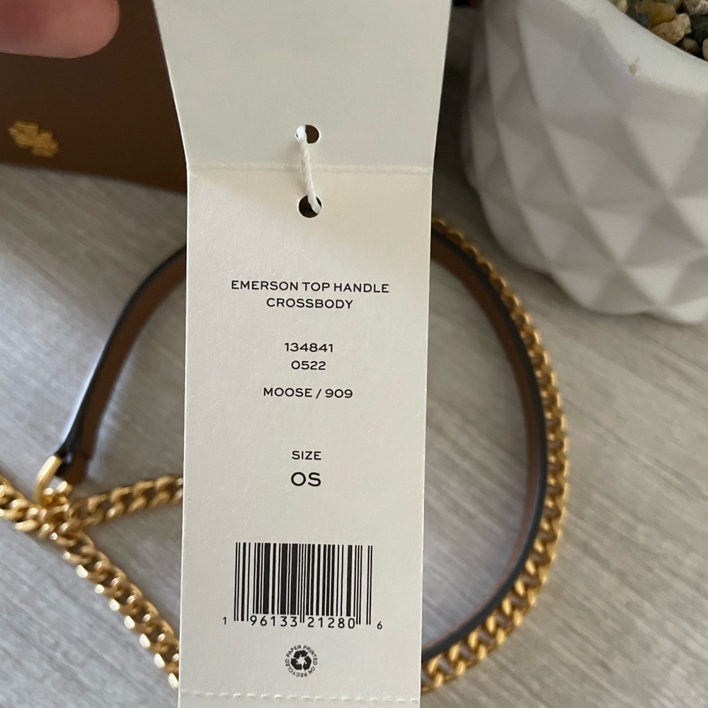 New , Authentic Tory Burch Emerson top handle Crossbody - Picture 10 of 13